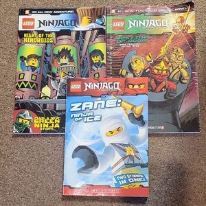 LEGO Ninjago Comic Book Set - Green, Red, Blue